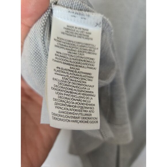 Polo Ralph Lauren Polo Shirt Mens 2XL Gray Stretch Mesh Big Pony Classic Fit - Picture 6 of 7